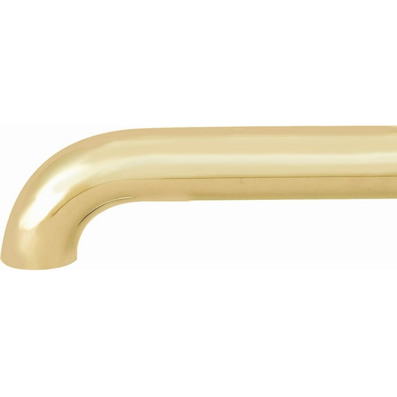 Alno A0012 Ada Compliant 12" Shower / Bathroom Grab Bar - Brass