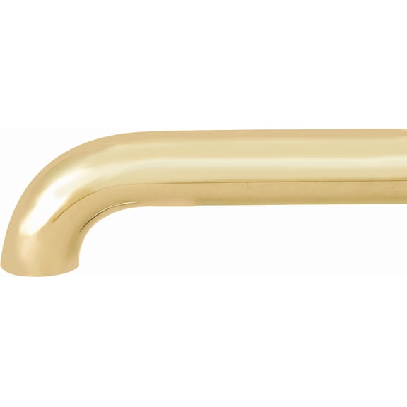 Alno A0012 Ada Compliant 12" Shower / Bathroom Grab Bar - Brass