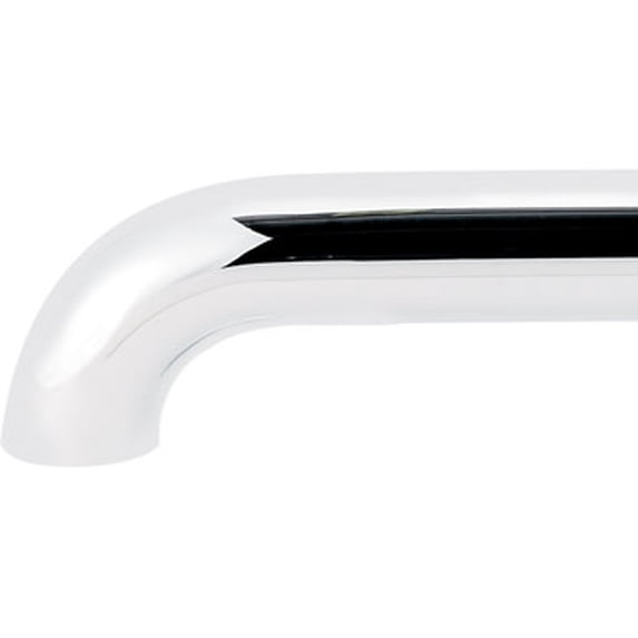 Alno A0012-PC Contemporary I 12" Grab Bar Polished Chrome