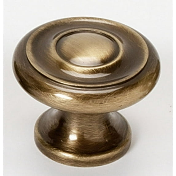 Alno A1047-AE 1" Cabinet Knob Antique English