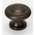 thumbnail image 1 of Alno A1047-CHBRZ 1" Cabinet Knob Chocolate Bronze, 1 of 7