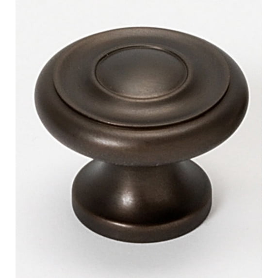 Alno A1047-CHBRZ 1" Cabinet Knob Chocolate Bronze