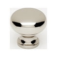 thumbnail image 1 of Alno A1067-PN 1" Cabinet Knob Polished Nickel, 1 of 7