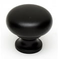 thumbnail image 1 of Alno A1134-MB 1-1/4" Cabinet Knob Matte Black, 1 of 7