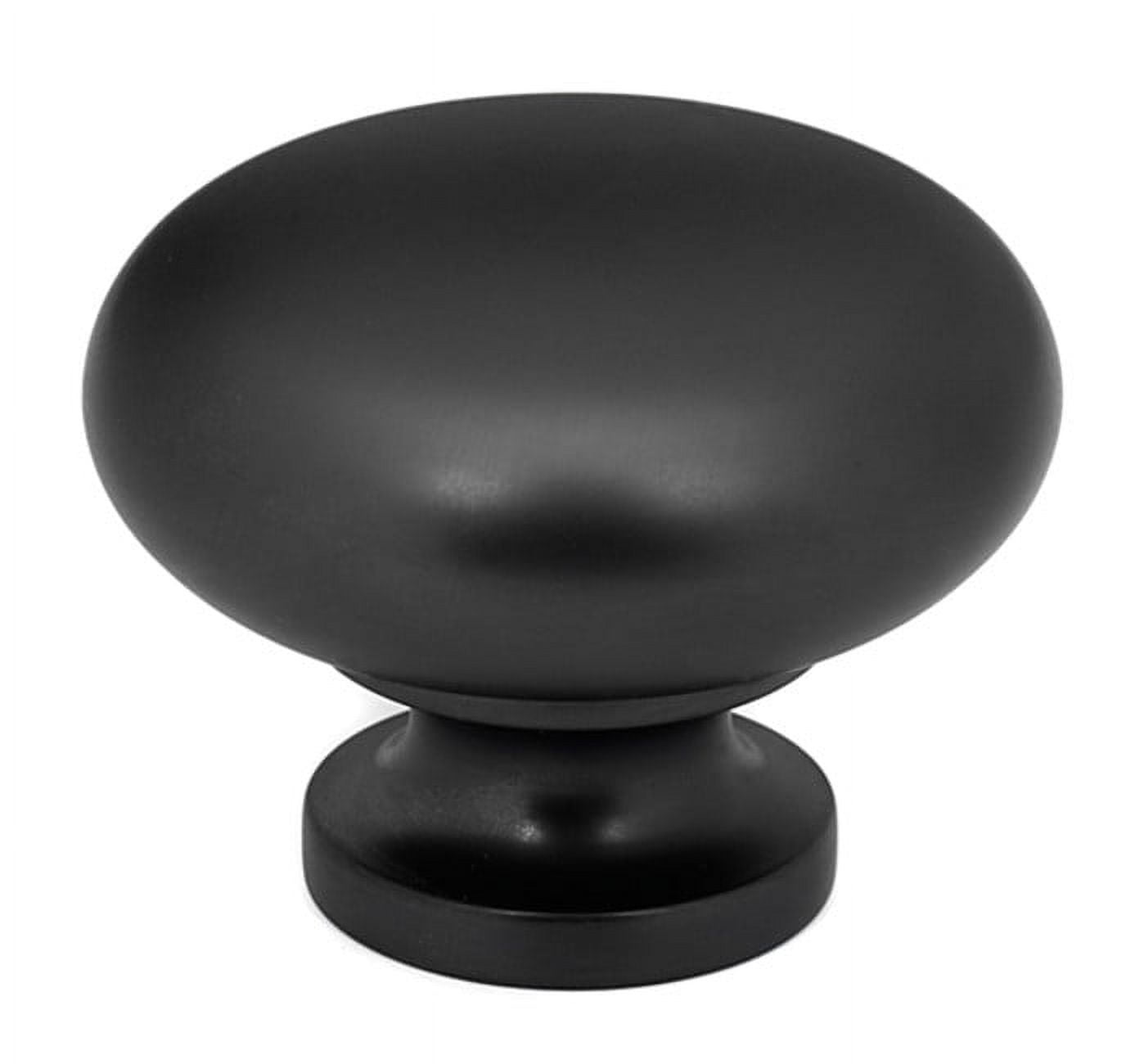 Alno A1135-MB 1-1/2 Inch Decorative Cabinet Knob Matte Black