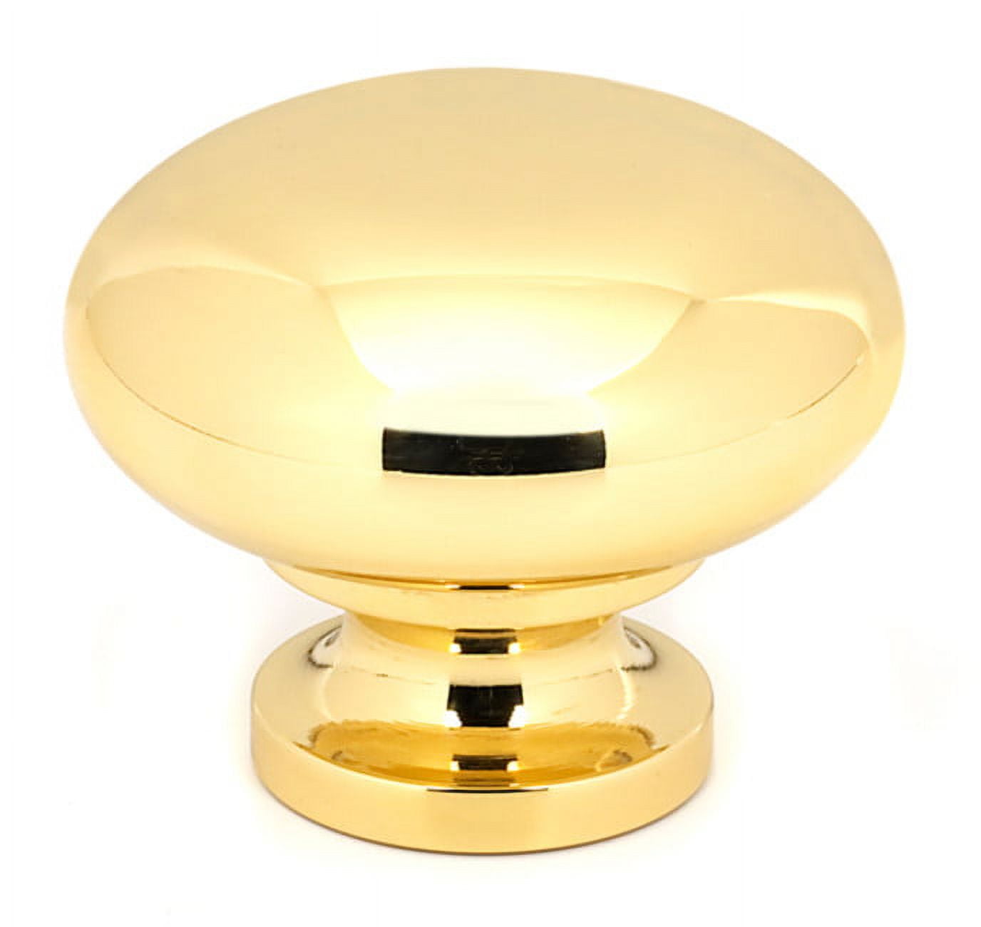 Alno A1135-PB 1-1/2 Inch Cabinet Knob Polished Brass
