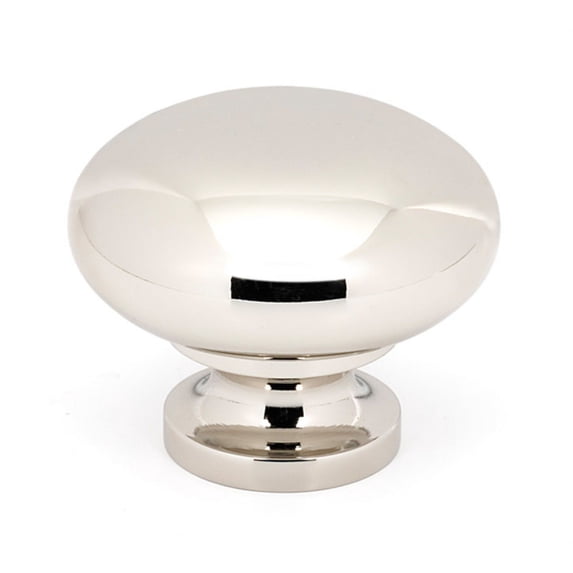 Alno A1135-PN 1-1/2 Inch Cabinet Knob Polished Nickel