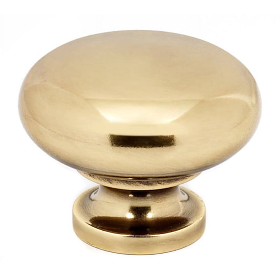 Alno A1136-PA 1-1/2 Inch Cabinet Knob Polished Antique