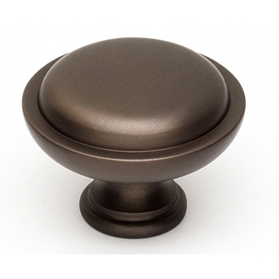 Alno A1145-CHBRZ 1-1/4" Cabinet Knob Chocolate Bronze