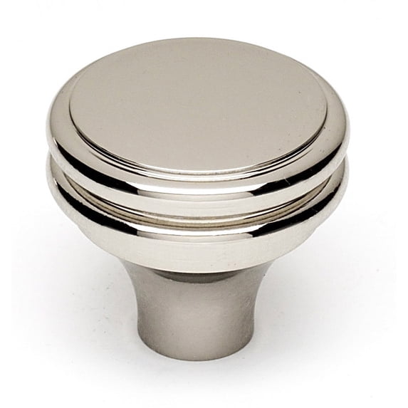 Alno Cabinet Knob 1-1/4" - Polished Nickel