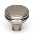 thumbnail image 1 of Alno A1154-SN 1-1/4" Cabinet Knob Satin Nickel, 1 of 2