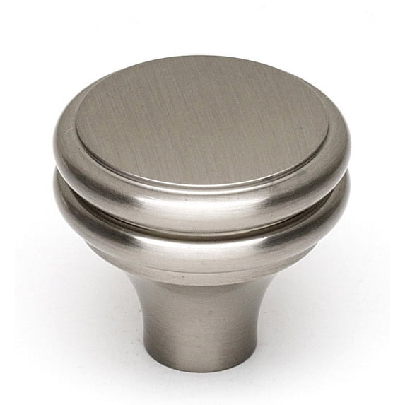 Alno A1154-SN 1-1/4" Cabinet Knob Satin Nickel