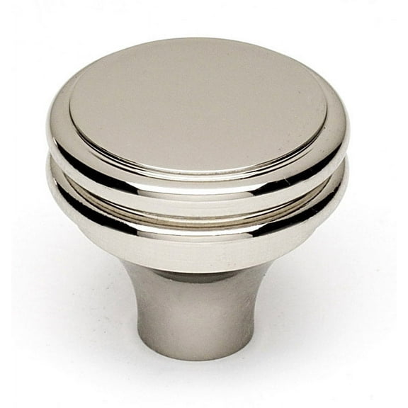 Alno Cabinet Knob 1-1/4" - Polished Nickel