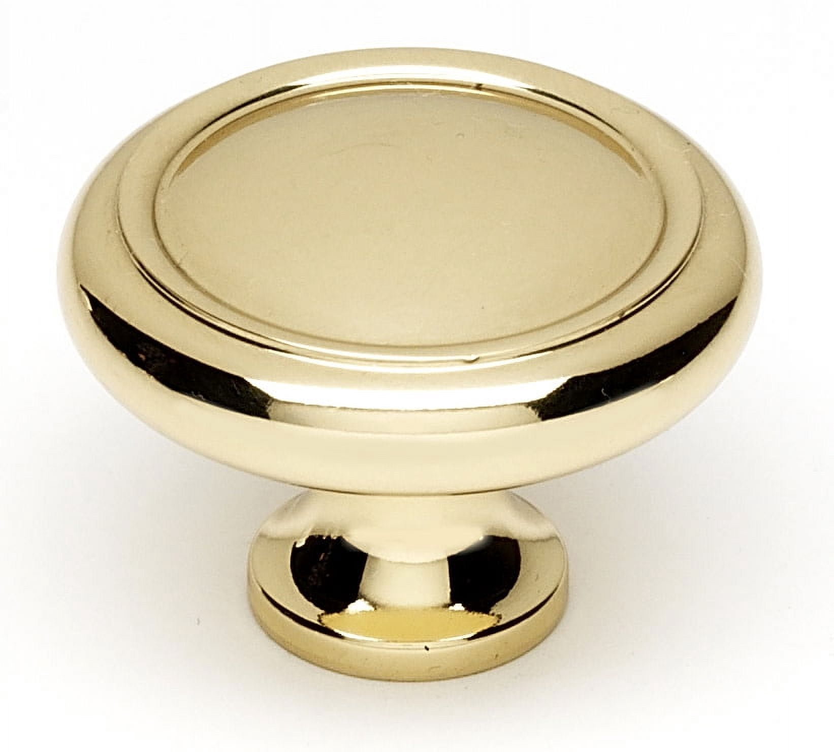 Alno Cabinet Knob 1-1/2" - Polished Brass
