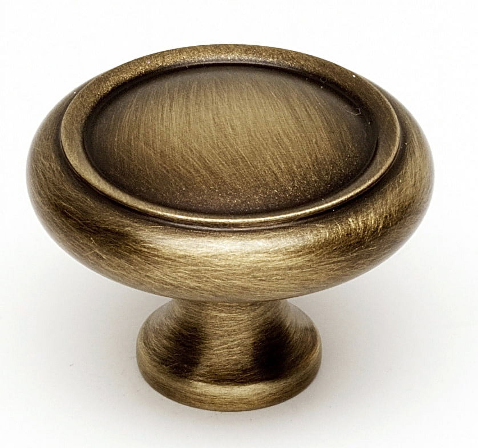 Alno A1160-AE 1-1/2" Cabinet Knob Antique English