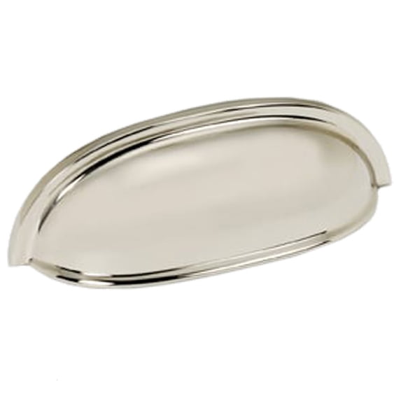 Alno A1262-PN 3 Inch Cup Cabinet Pull Polished Nickel