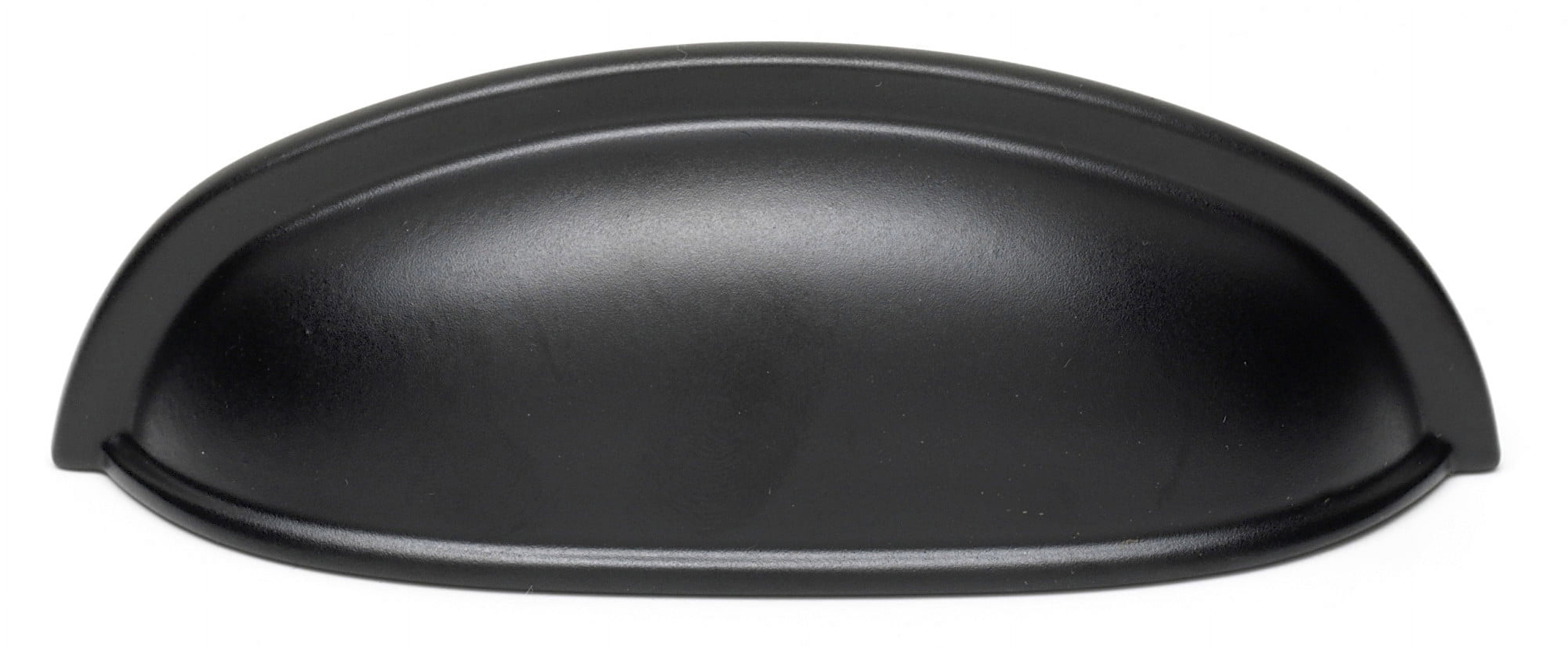 Alno A1263-MB Pulls Cup Pulls Modern, Matte Black