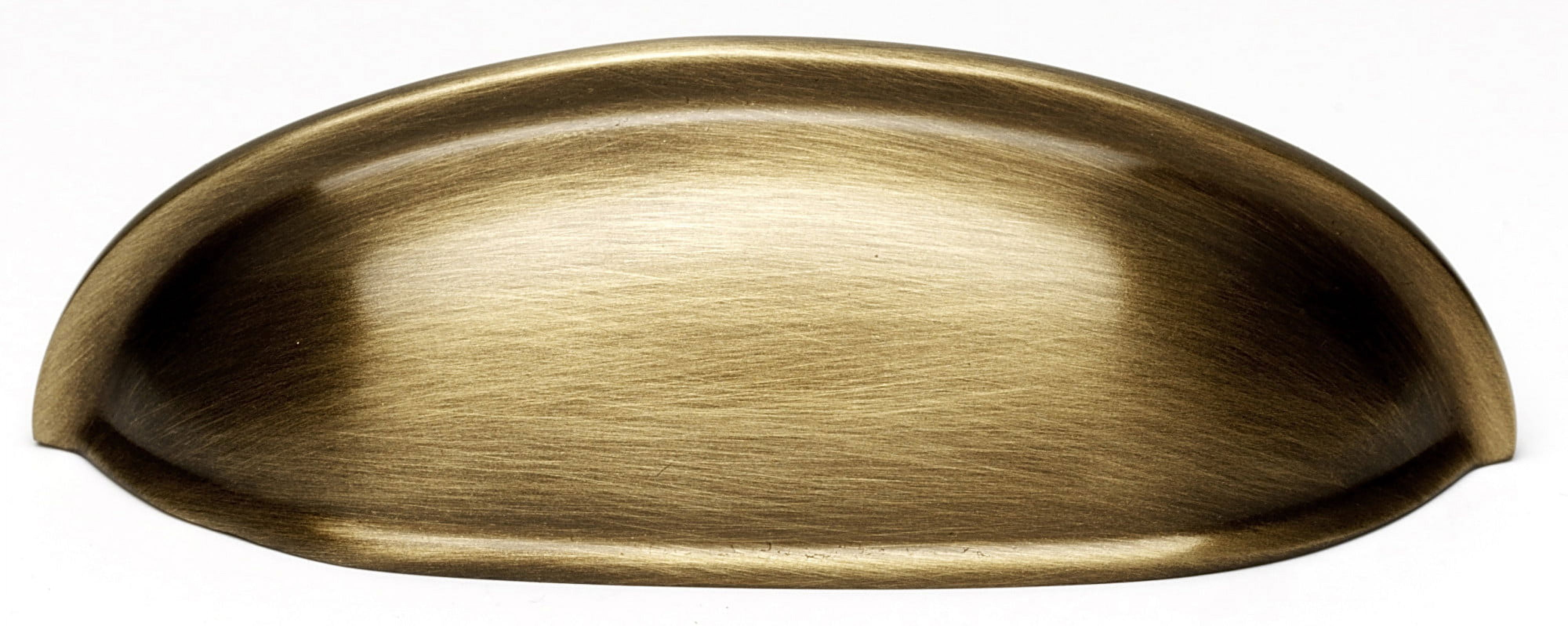 Alno A1263-AE 3" Cabinet Cup Pull Antique English