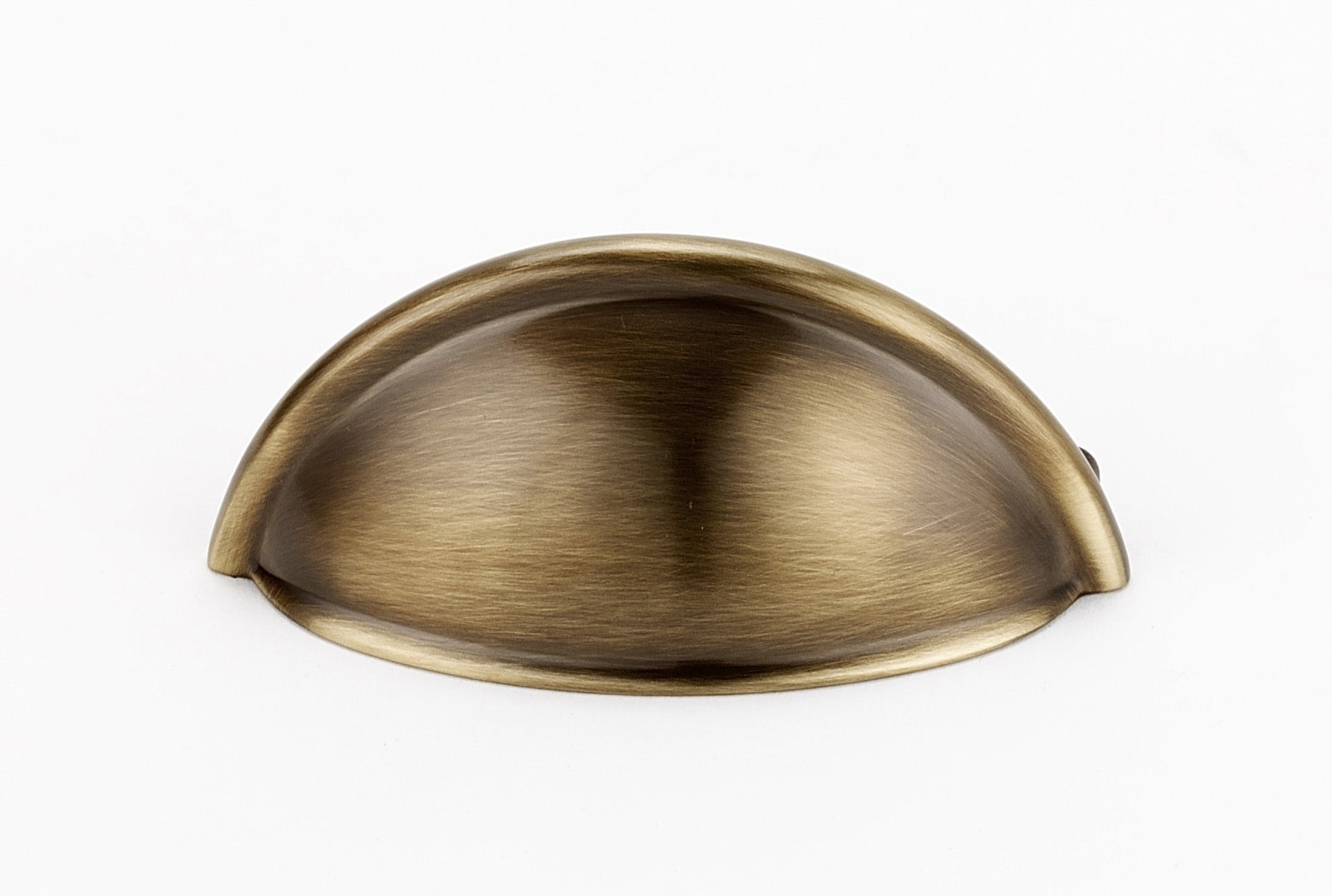 Alno A1350-AE 3" Cabinet Cup Pull Antique English