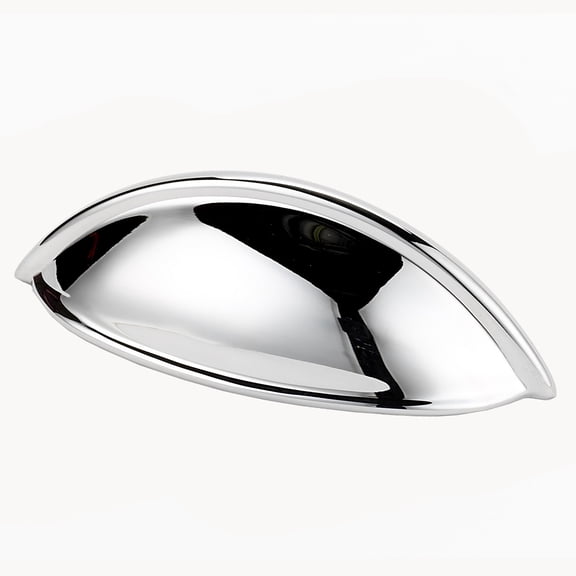 Alno A1355-PC 3-1/2" Cabinet Cup Pull Polished Chrome