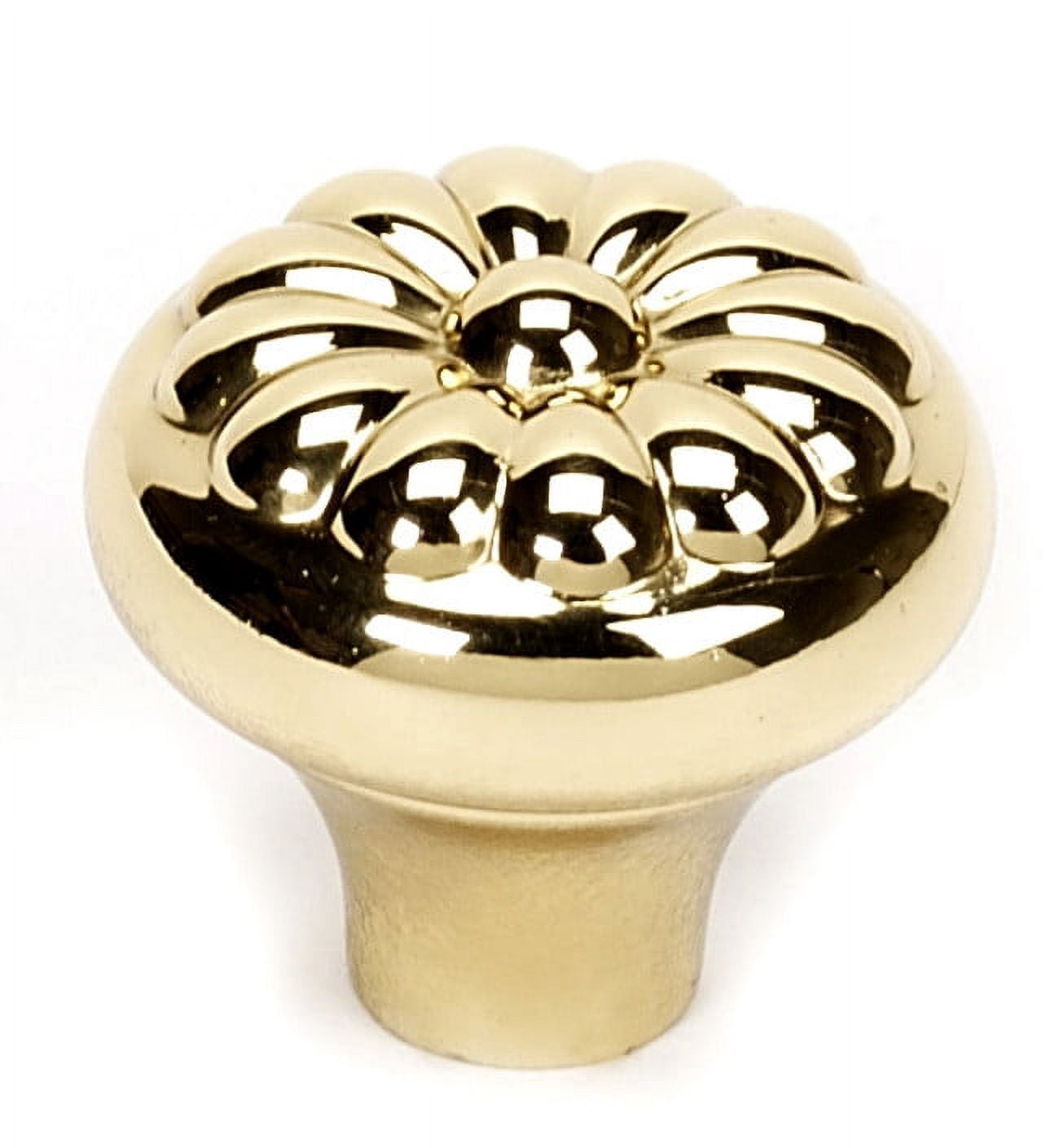 Alno A1451-PB Bella 1-1/4" Cabinet Knob Polished Brass