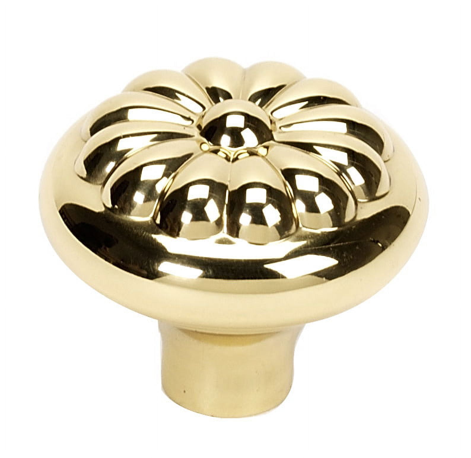 Alno A1452-PB Bella 1-1/2" Cabinet Knob Polished Brass