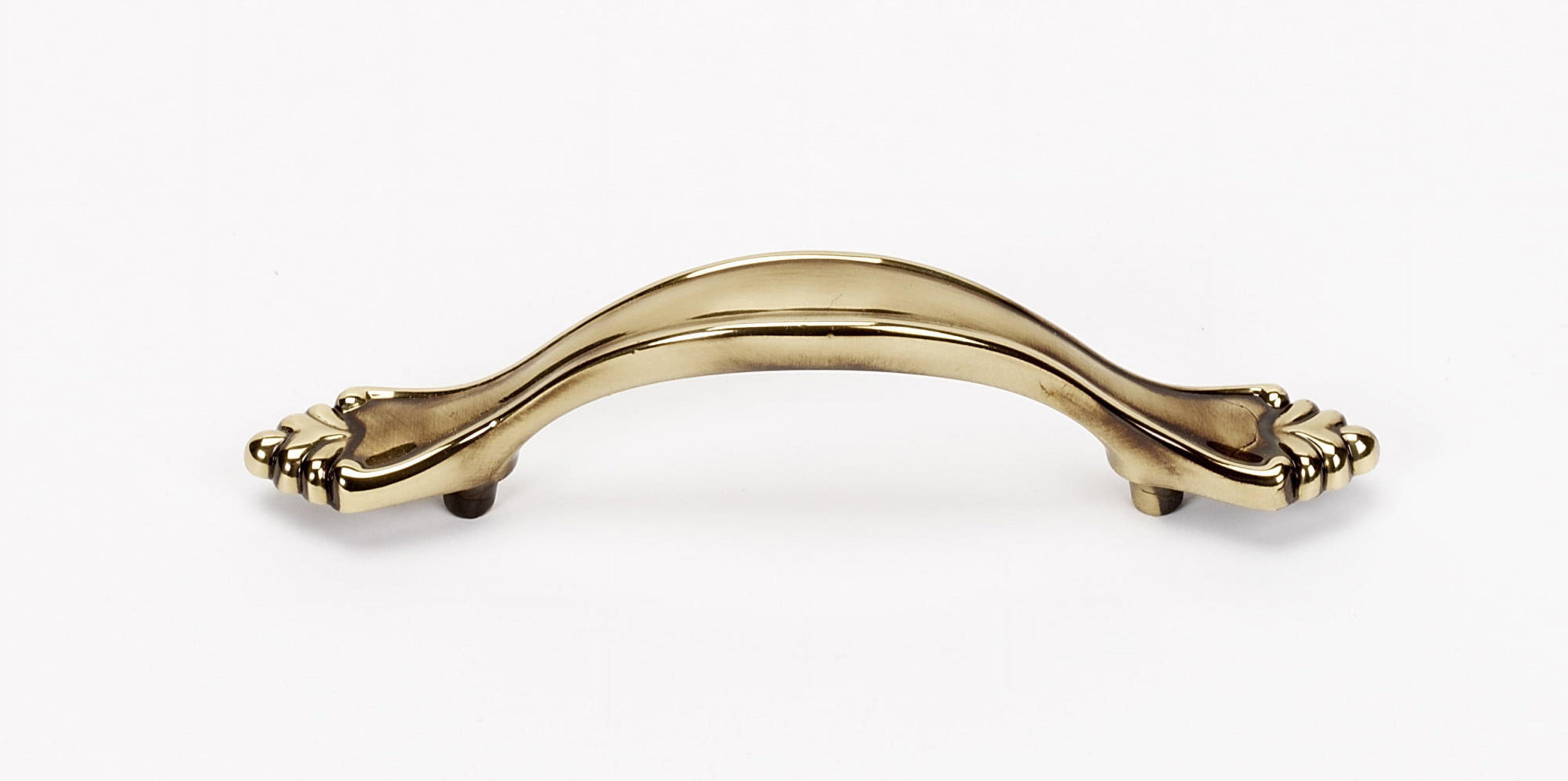 Alno A1455-3-PA Bella 3" Cabinet Pull Polished Antique