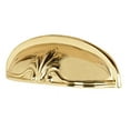 thumbnail image 1 of Bella Cup/Bin Pull, Polished Brass, 1 of 5