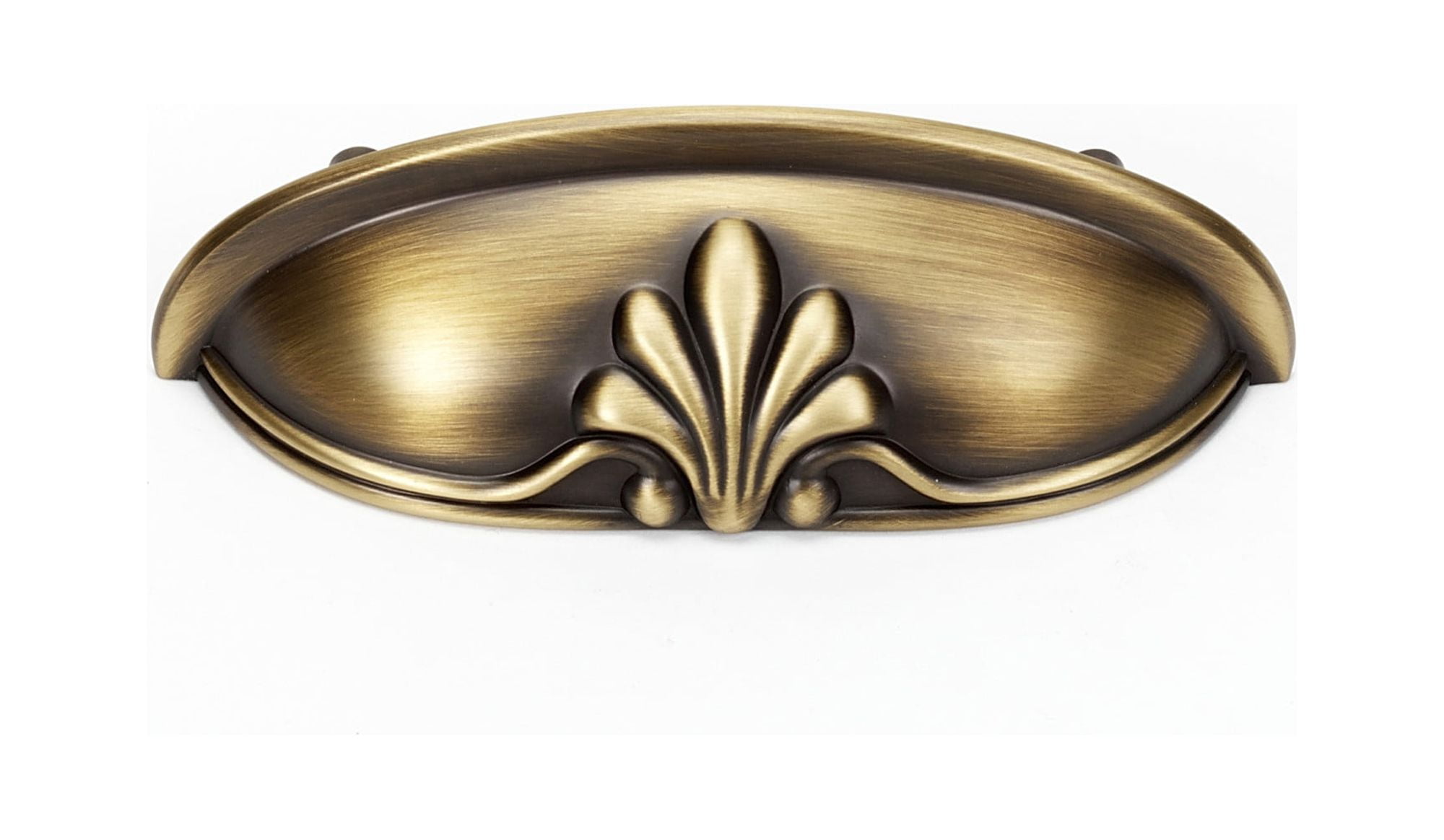 Alno A1459-AEM Bella 3" Cabinet Cup Pull Antique English Matte