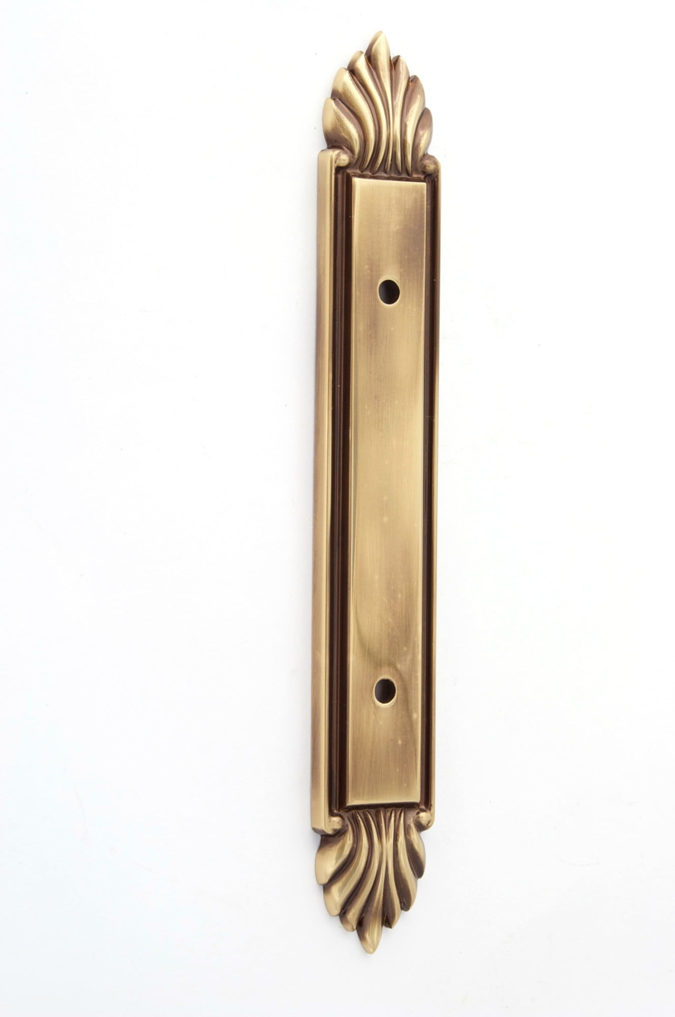 Alno A1477-3-PA Fiore Cabinet Backplate for A1476-3 Polished Antique