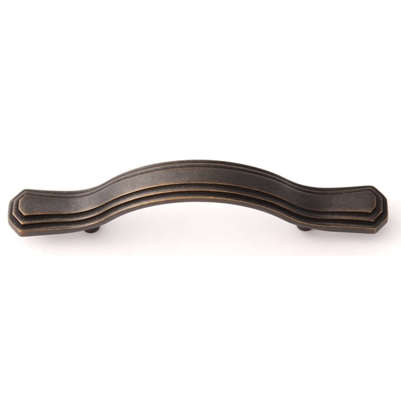 Alno A1516-3-BARC Geometric 3" Cabinet Pull Barcelona