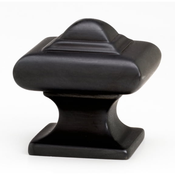 Alno A1520-BRZ Geometric 1-1/4" Cabinet Knob Bronze