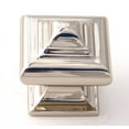 thumbnail image 1 of Alno A1520-PN Geometric 1-1/4 Inch Cabinet Knob Polished Nickel, 1 of 7