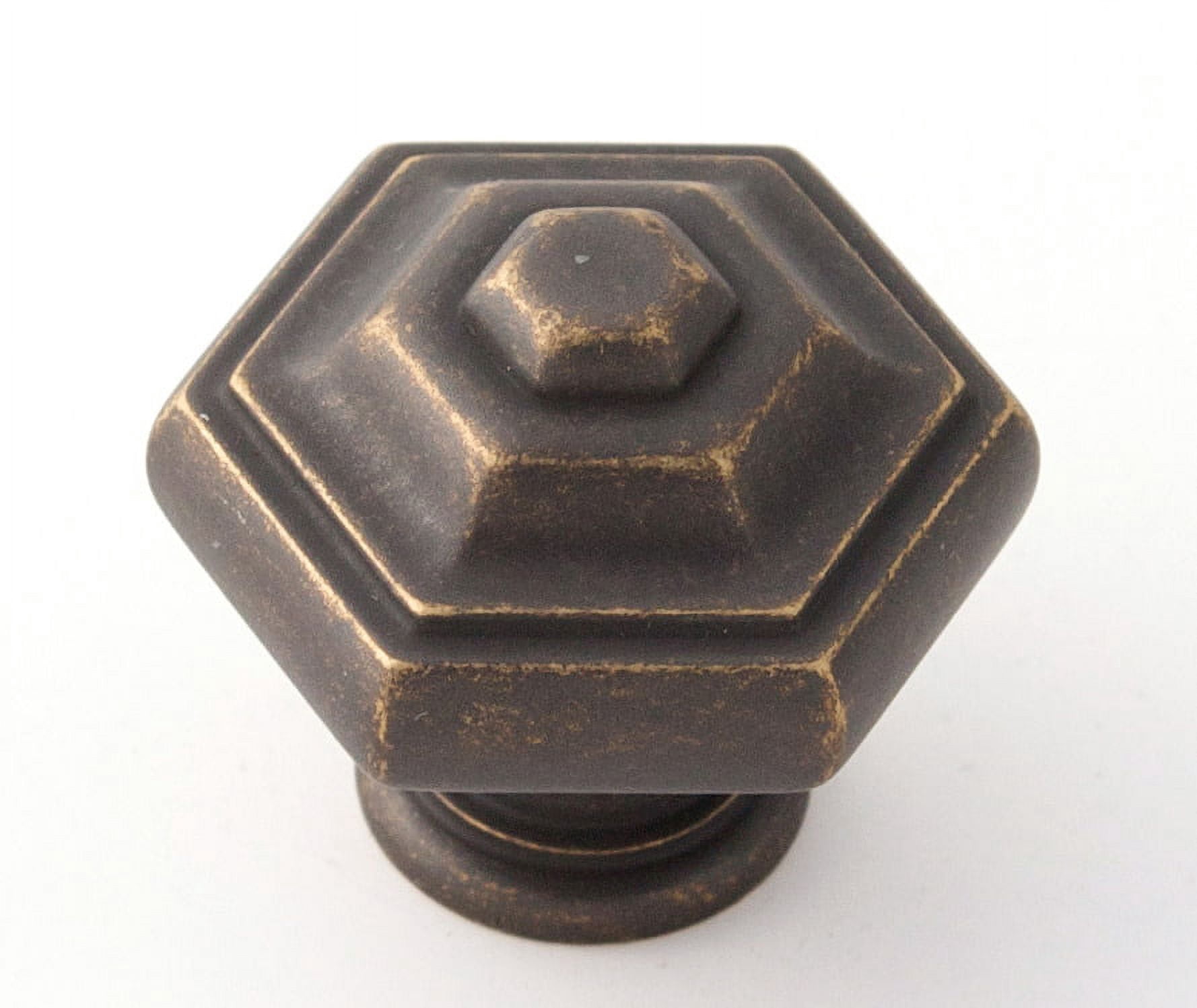 Alno A1530-BARC Geometric 1-1/4" Cabinet Knob Barcelona