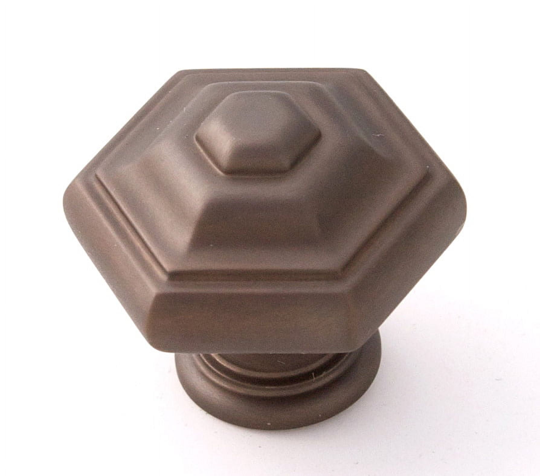 Alno A1530-CHBRZ Geometric 1-1/4" Cabinet Knob Chocolate Bronze