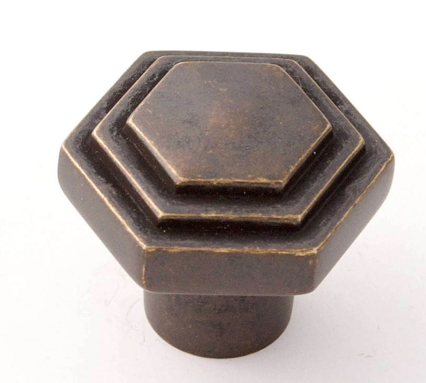 Alno A1535-BARC Geometric 1-1/4" Cabinet Knob Barcelona