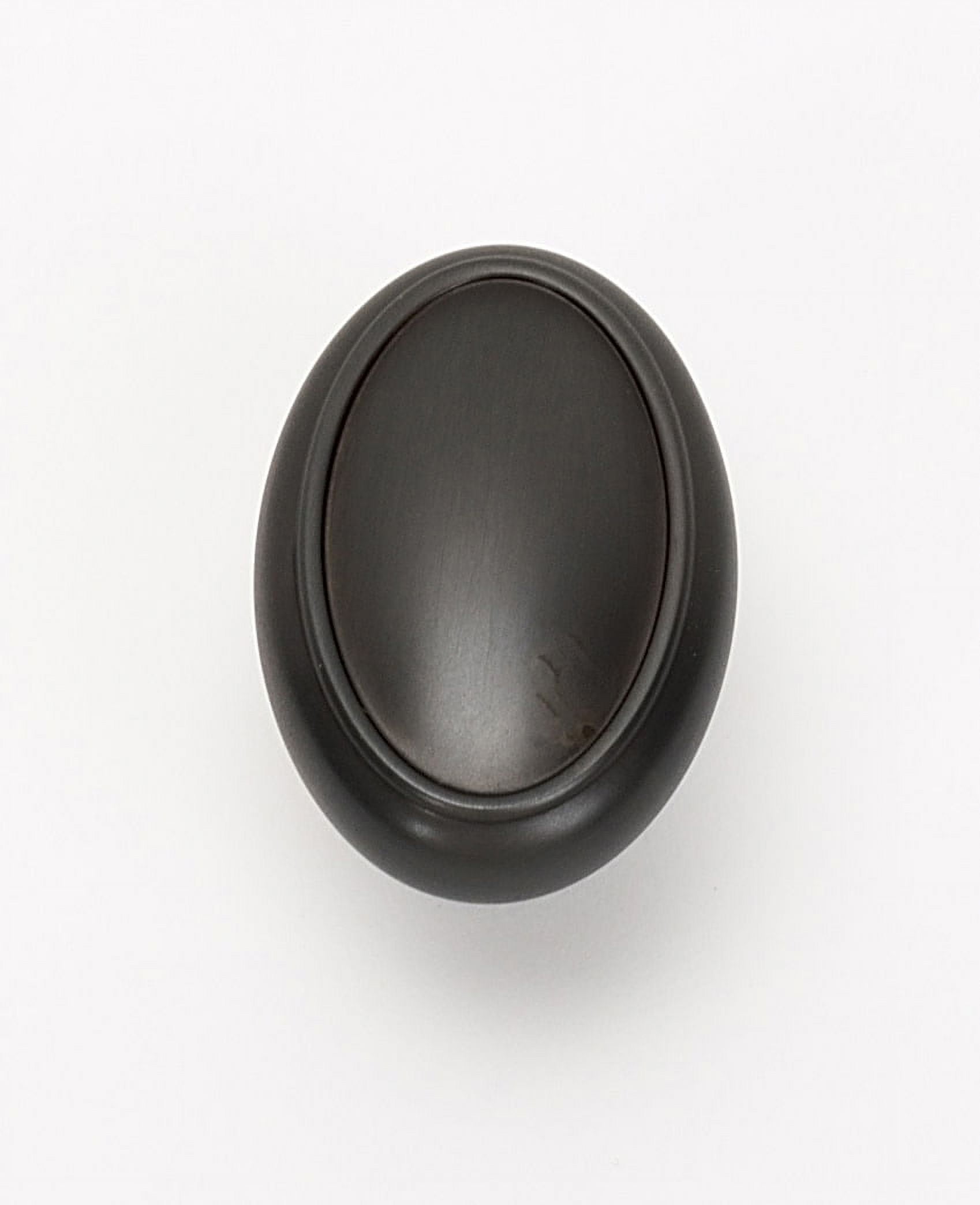 Alno A1560-BRZ Classic Traditional Cabinet Oval Knob Bronze