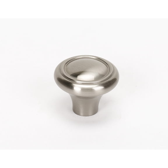 Alno A1561-SN Classic Traditional 1-1/4" Cabinet Knob Satin Nickel