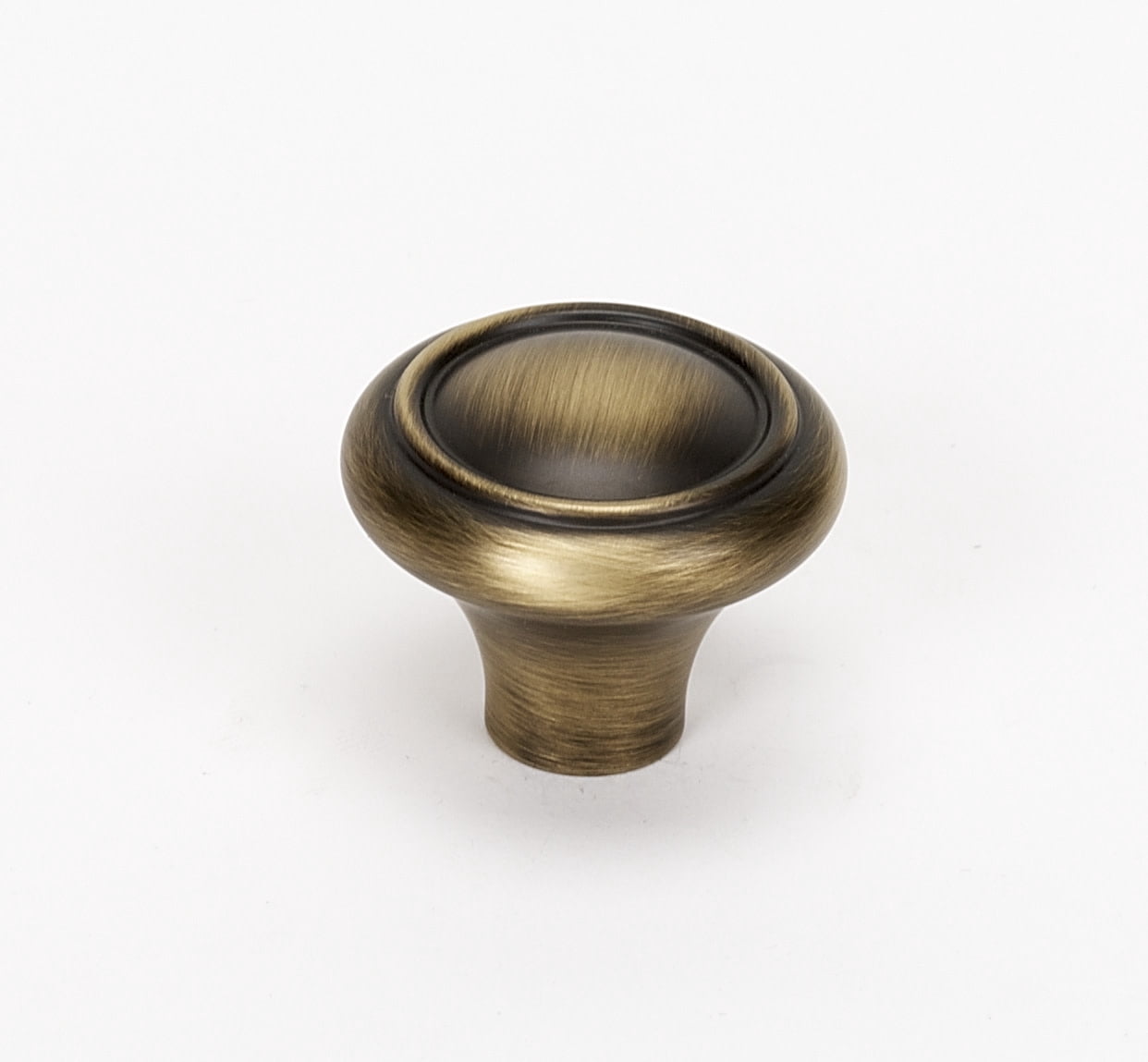 Alno A1561-AEM Classic Traditional 1-1/4" Cabinet Knob Antique English Matte