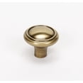 thumbnail image 1 of Alno A1562-AE Classic Traditional 1-1/2" Cabinet Knob Antique English, 1 of 2
