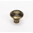 thumbnail image 1 of Alno A1562-AEM Classic Traditional 1-1/2" Cabinet Knob Antique English Matte, 1 of 2
