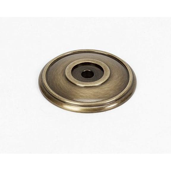 Alno Rosette Cabinet Backplate 1-3/8-in Dia.