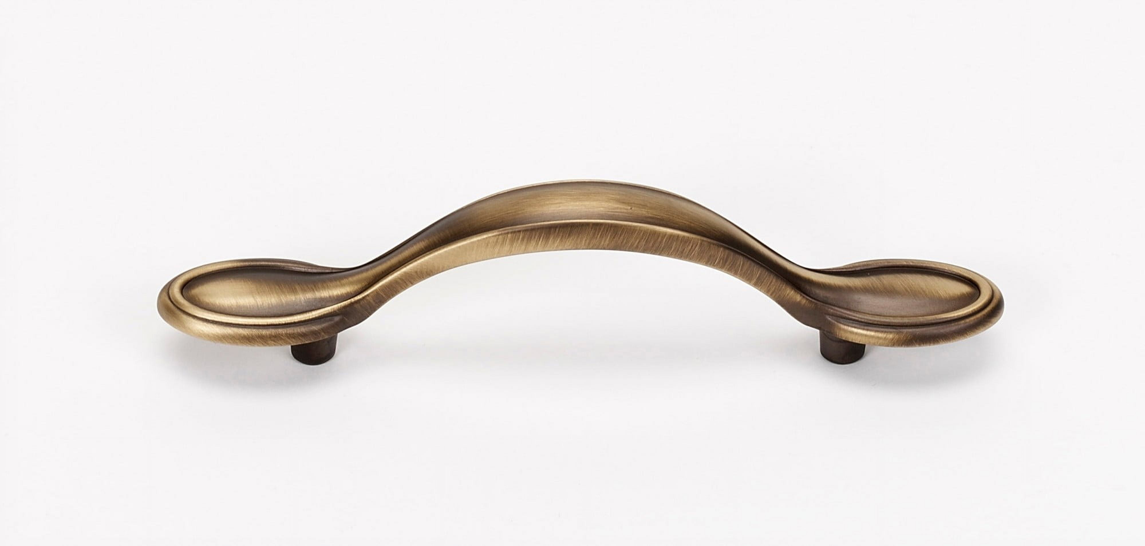 Alno A1567-35-AEM Classic Traditional 3-1/2" Cabinet Pull Antique English Matte