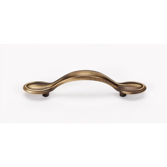 Alno A1567-35-AEM Classic Traditional 3-1/2" Cabinet Pull Antique English Matte