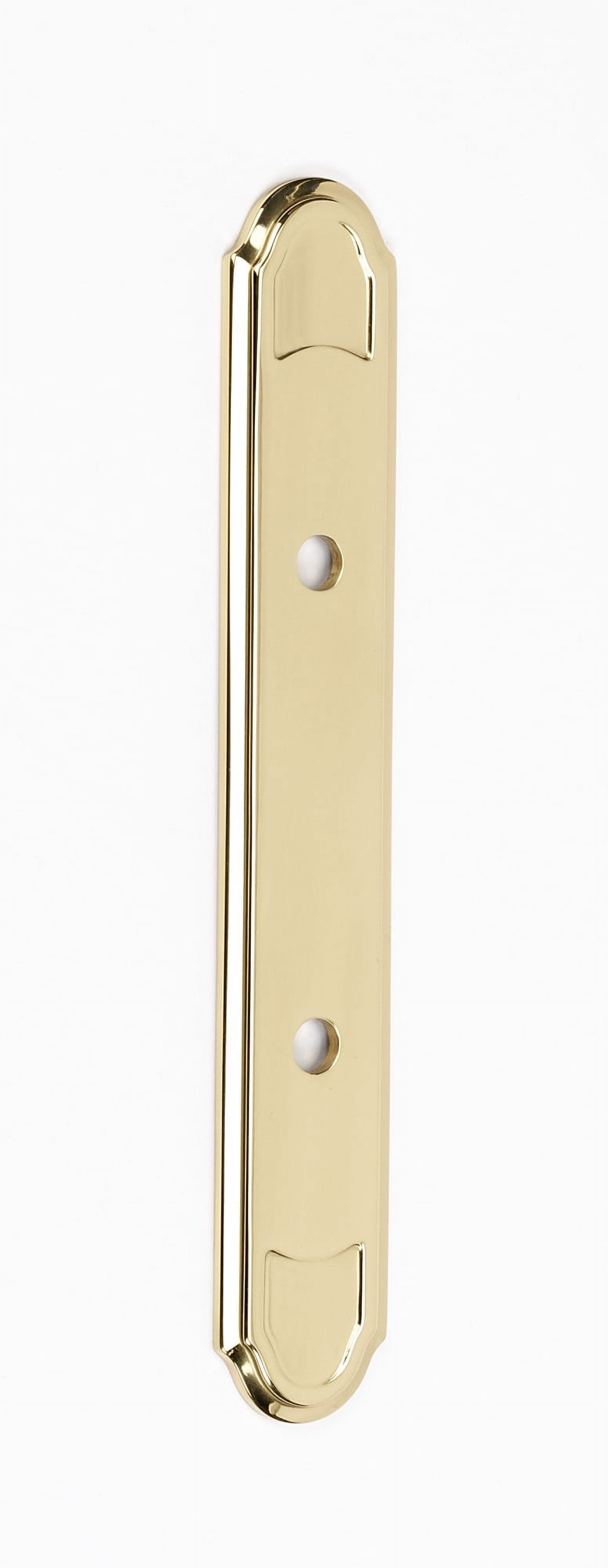 Alno Backplate For A1566-3 - Polished Brass