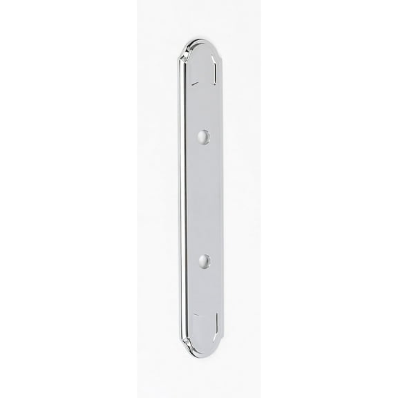 Alno A1568-3-PC Classic Traditional Cabinet Backplate for A1566-3 Chrome