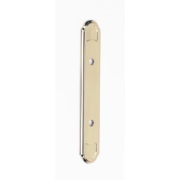 Alno A1569-35 Classic Traditional 3-1/2" Center To Center Solid Brass Oblong Cabinet Pull