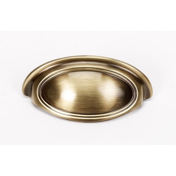 Alno A1570-3-AE Classic Traditional 3" Cabinet Cup Pull Antique English