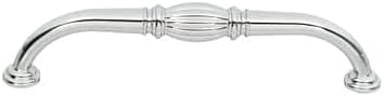Alno A234-6-PB/NL Tuscany 6" Center To Center Bar Cabinet Pull - Brass