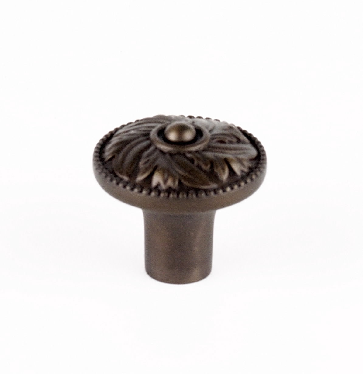 Alno A235-14-CHBRZ Hickory 1-1/4" Cabinet Knob Chocolate Bronze